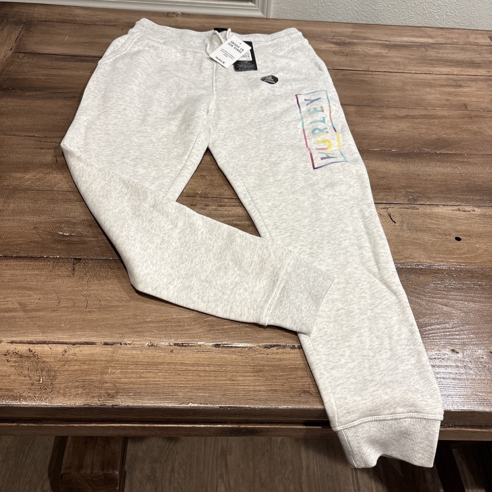 Hurley Blocked Logo Joggers Small Women's Athletic Pants